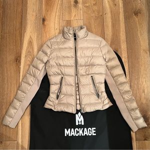Mackage Reema Packable Peplum Down Jacket
